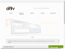 Tablet Screenshot of myontv.com